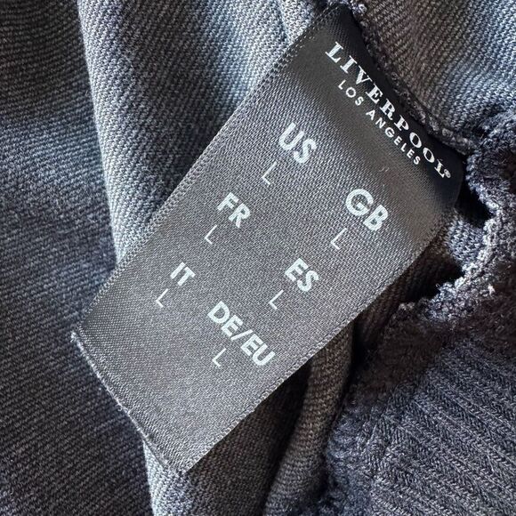 Liverpool Los Angelas Leopard Print Bomber Lightweight Jacket Size L - Picture 6 of 6